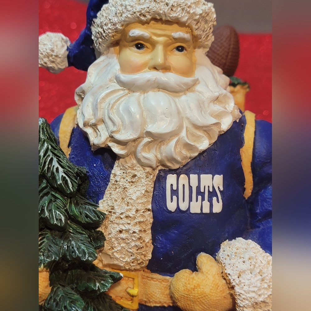 Indianapolis Colts Santa, First in a Limited Series by The Memory Company RARE